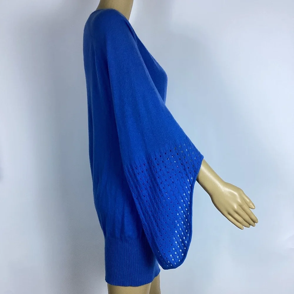 Christiane Celle Calypso Cashmere Deep V Neck Long sweater  / Mini dress S - Picture 3 of 8